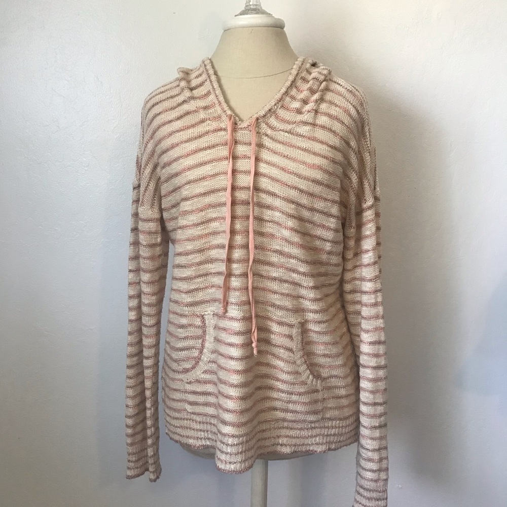 Knit sweatshirt